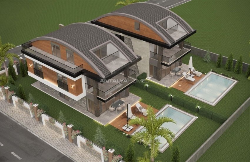 Eigentijds Ontworpen Nieuwe Vrijstaande Villa's In Belek, Antalya 3