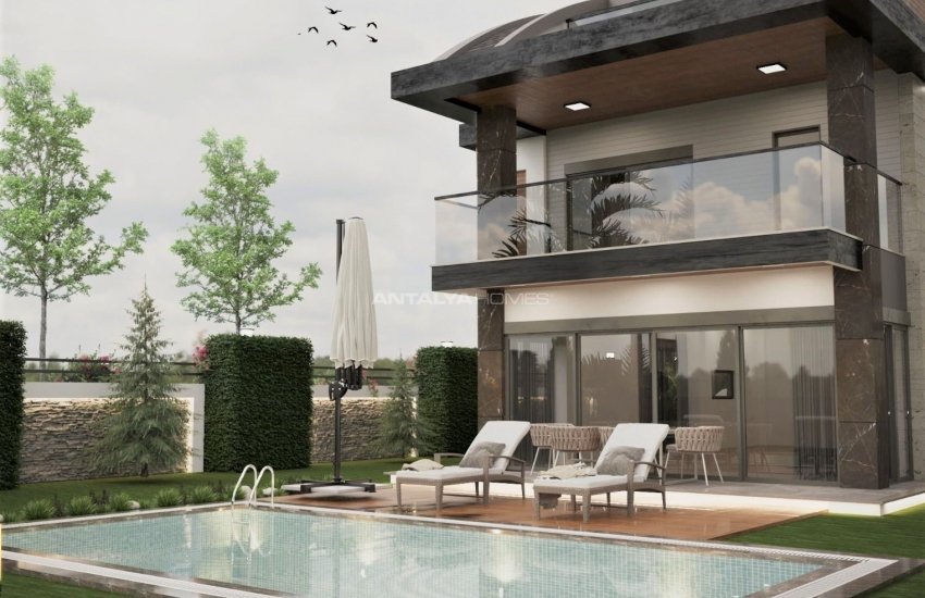 Eigentijds Ontworpen Nieuwe Vrijstaande Villa's In Belek, Antalya 5