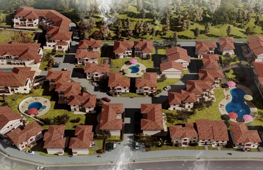 Nature View Houses in a Complex with Pools in Antalya Manavgat 10