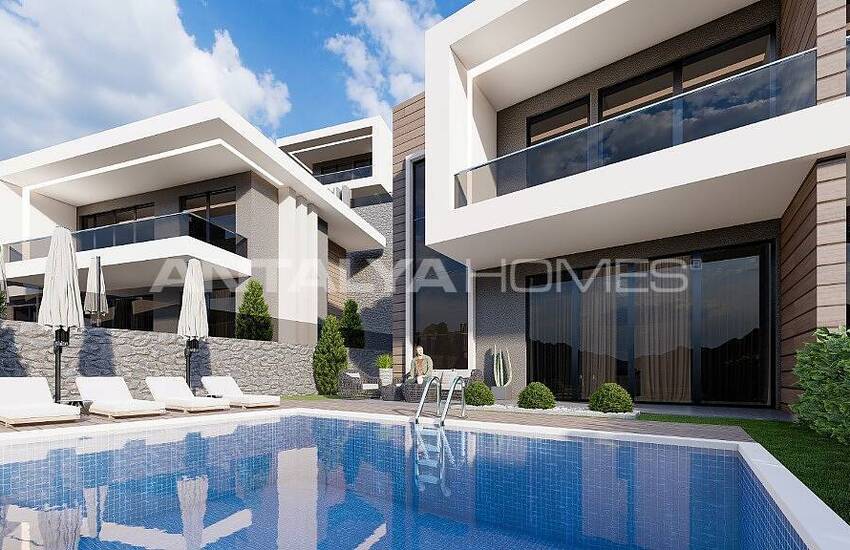 Chic Villas with Magnificent Sea Views in Alanya Center 2