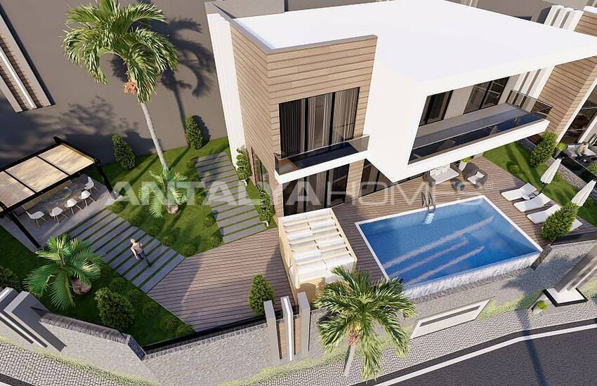 Chic Villas with Magnificent Sea Views in Alanya Center 8