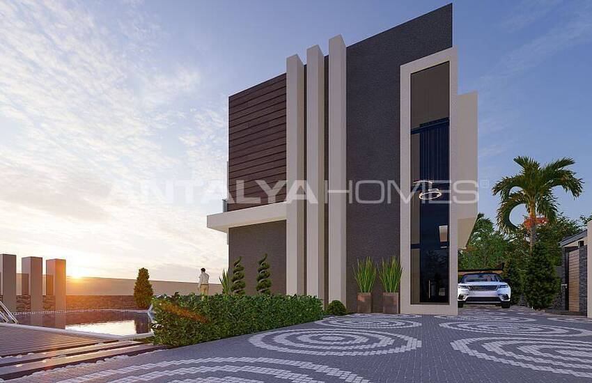 Chic Villas with Magnificent Sea Views in Alanya Center 9