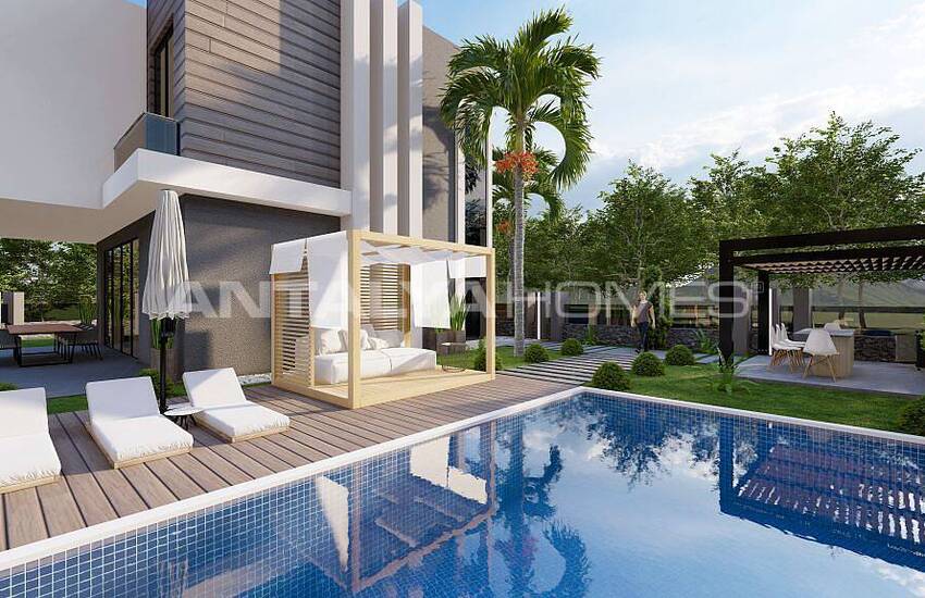 Chic Villas with Magnificent Sea Views in Alanya Center 10