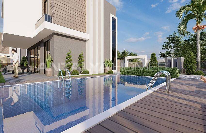 Chic Villas with Magnificent Sea Views in Alanya Center 12
