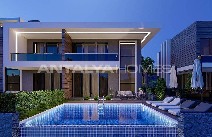 Chic Villas with Magnificent Sea Views in Alanya Center 13