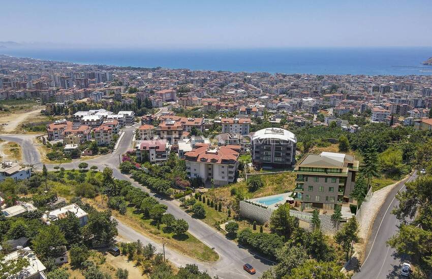 Chique Vastgoed Met Zwembad In Alanya Centrum