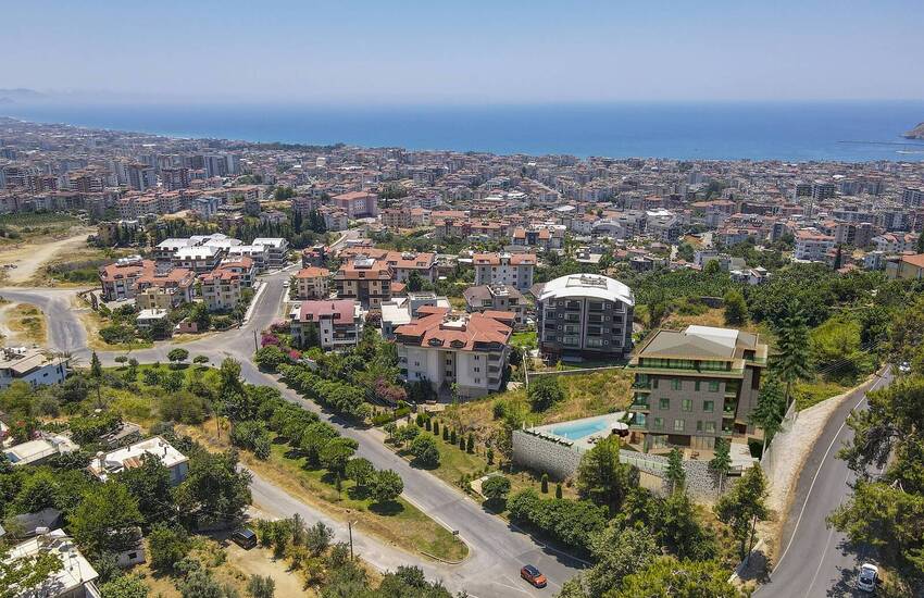 Luxus Wohnungen Mit Schwimmbad Im Zentrum Von Alanya