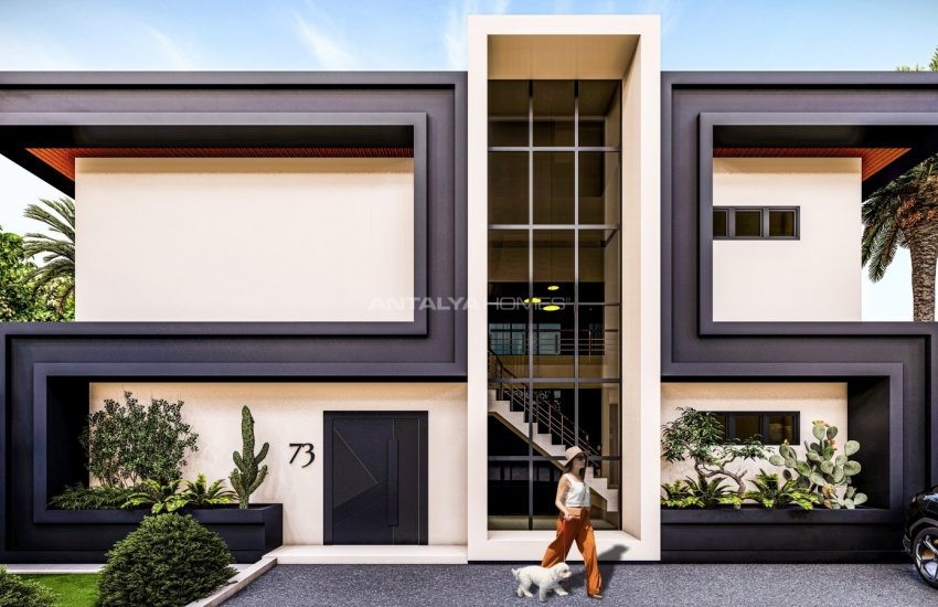 Contemporary Design Villas with Pool and Garden in Alanya 4