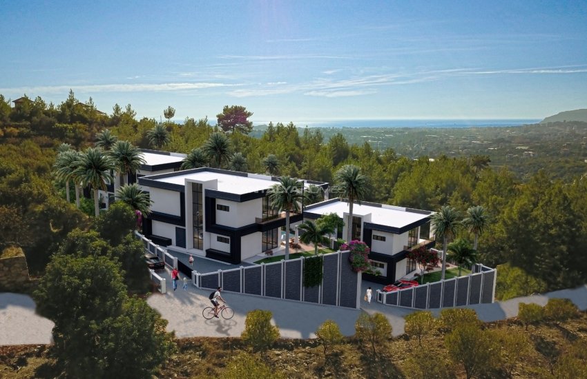 Contemporary Design Villas with Pool and Garden in Alanya 5