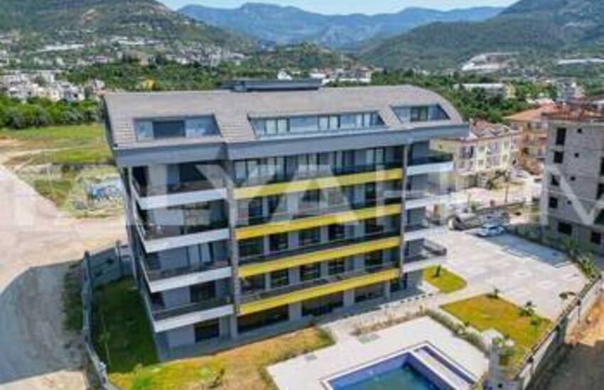 Appartements Vue Nature En Complexe À Oba Alanya 3