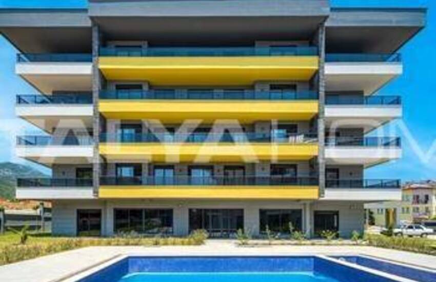Natuurzicht Appartementen In Een Luxe Complex In Oba Alanya