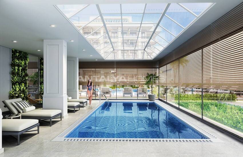 Chic Apartments with Rich Social Facilities in Alanya Oba 3