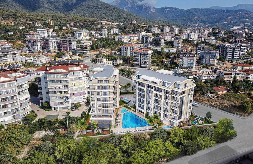 Chic Apartments with Rich Social Facilities in Alanya Oba