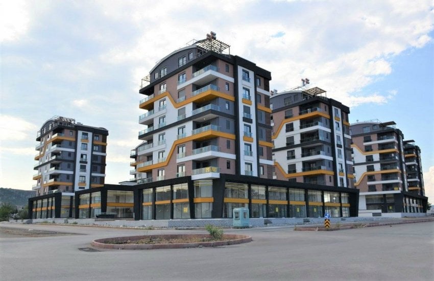 Panoramic View Chic Apartment in a Complex in Antalya Kepez 1