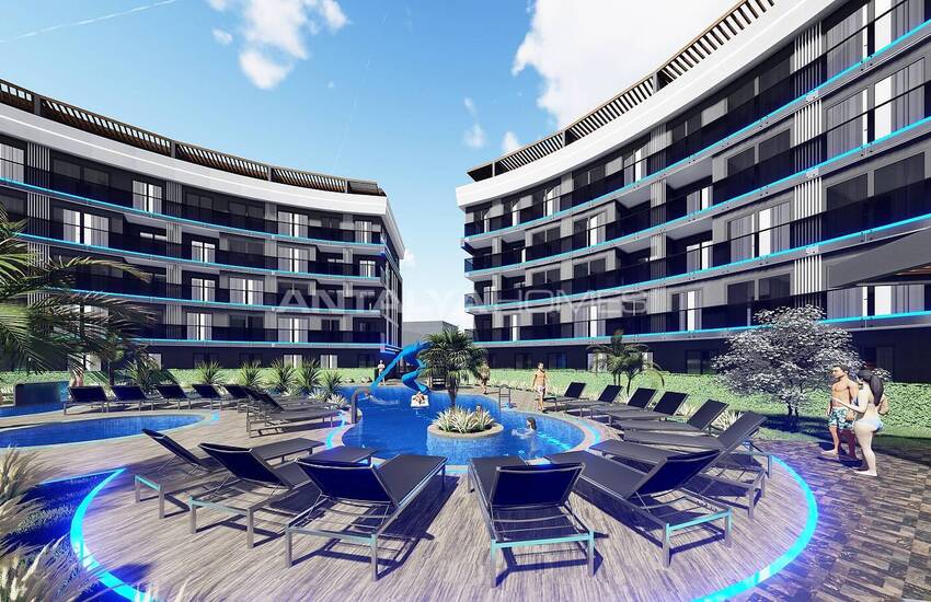 Luxe Apartments in a Rich Featured Project in Oba Alanya 1