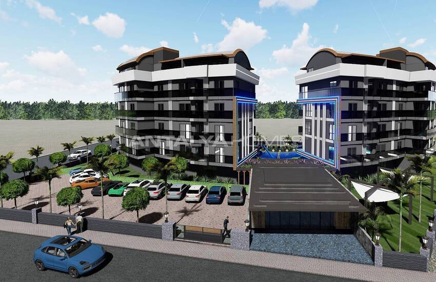 Luxe Apartments in a Rich Featured Project in Oba Alanya 10