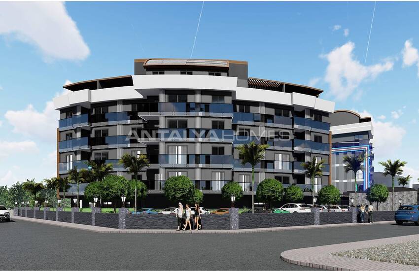 Luxe Apartments in a Rich Featured Project in Oba Alanya 5