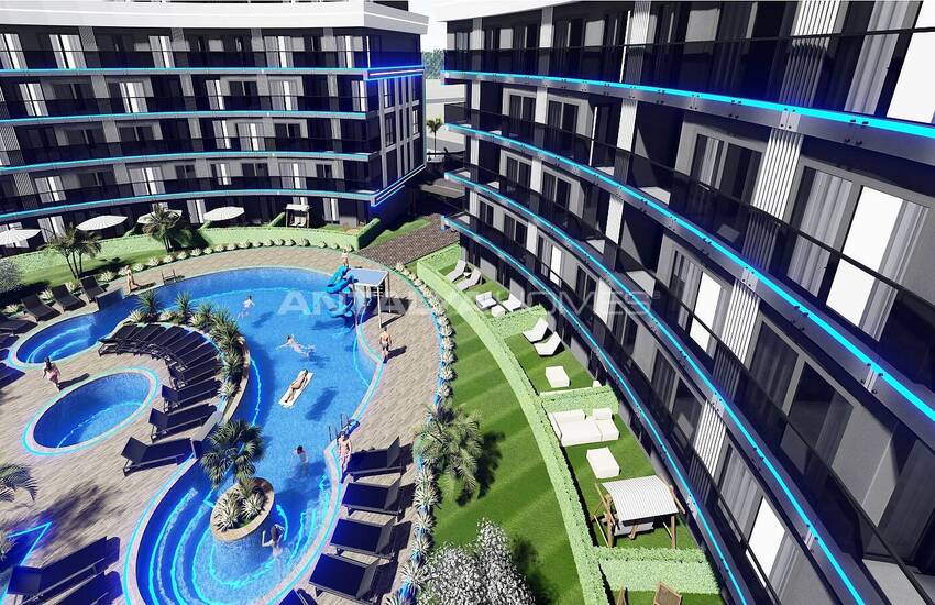 Luxe Apartments in a Rich Featured Project in Oba Alanya 6