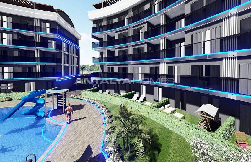 Luxe Apartments in a Rich Featured Project in Oba Alanya 7
