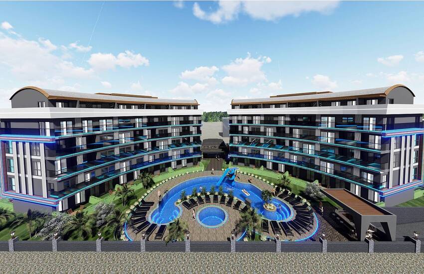 Luxe Apartments in a Rich Featured Project in Oba Alanya
