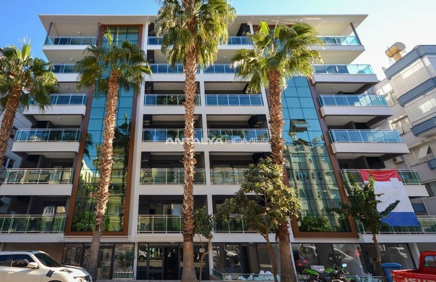 Fully Furnished Apartment in a Deluxe Complex in Alanya Center 2