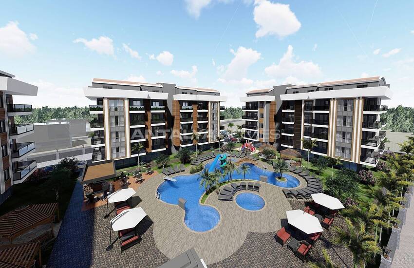 Alanya Oba'da Yeni Çevreyoluna Yakın Sade ve Şık Daireler 4