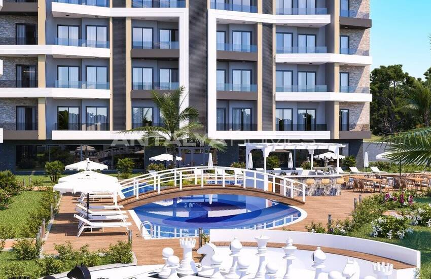 Schicke Wohnungen In Einem Luxuskomplex In Avsallar Alanya 3