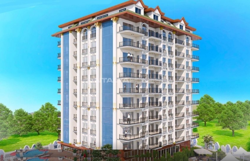 Alanya Wohnungen In Einem Wohnprojekt Mit Schwimmbad 6