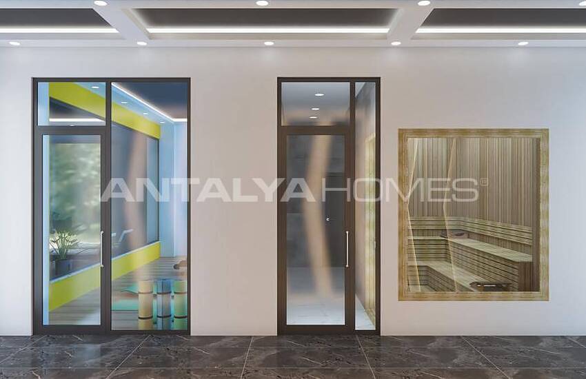 Well Located Apartments in a Featured Project in Alanya 17