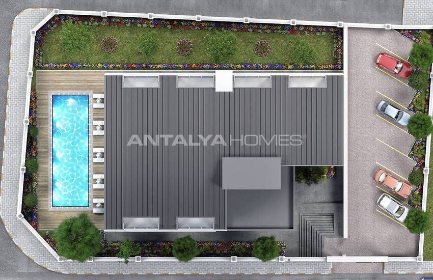 Well Located Apartments in a Featured Project in Alanya 26
