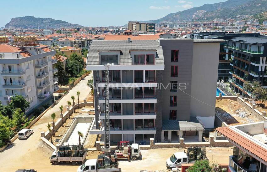 Well Located Apartments in a Featured Project in Alanya 11