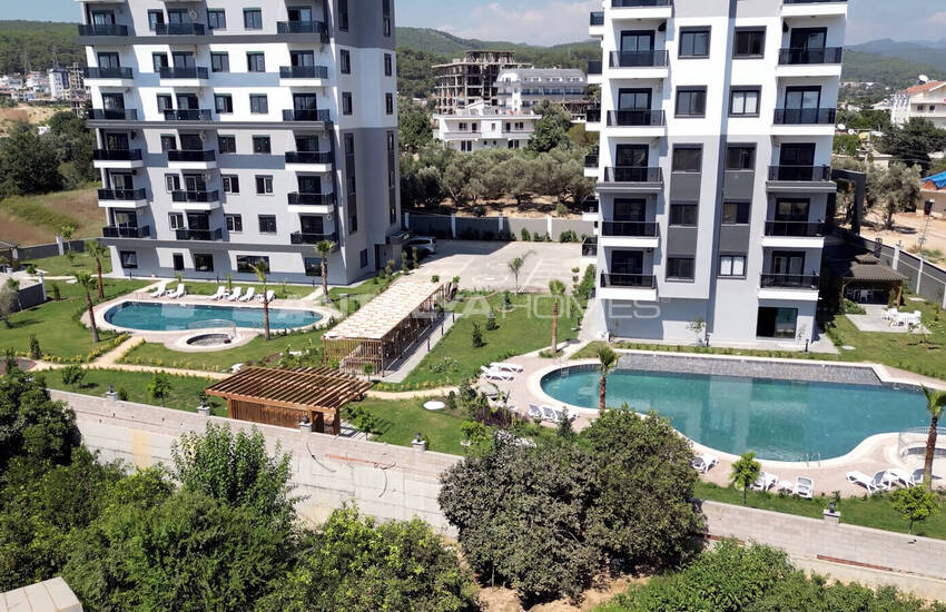 Apartments in a Complex with Social Activities in Alanya 1