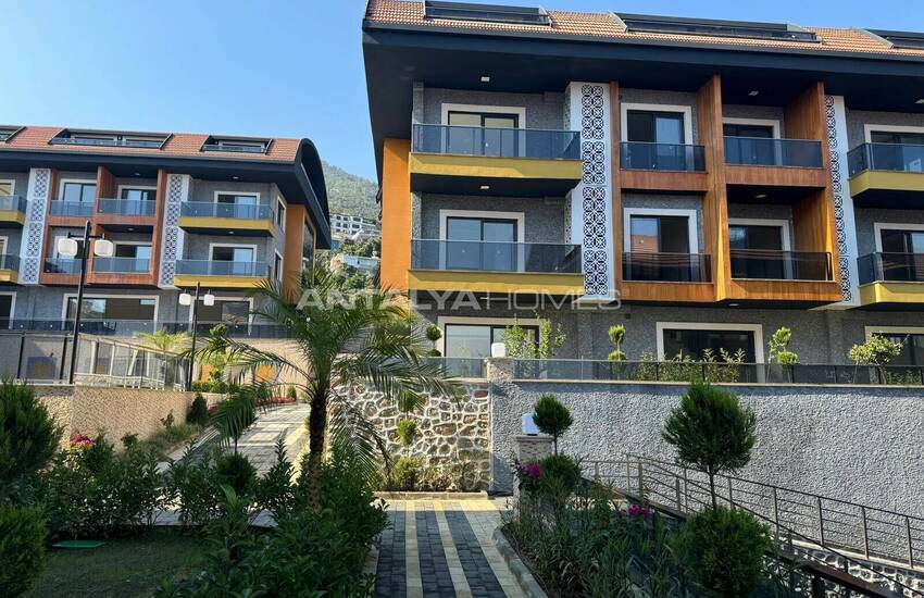 Alanya Büyükhasbahçe'de Benzersiz Tasarımlara Sahip Daireler 6
