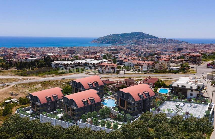 Luxus Design Konzept Wohnungen In Alanya Buyukhasbahce
