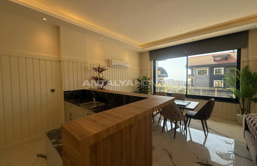 Alanya Büyükhasbahçe'de Benzersiz Tasarımlara Sahip Daireler 11