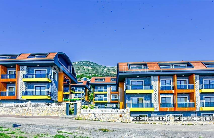 Alanya Büyükhasbahçe'de Benzersiz Tasarımlara Sahip Daireler 5