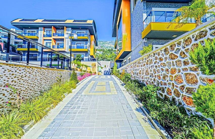 Alanya Büyükhasbahçe'de Benzersiz Tasarımlara Sahip Daireler 9