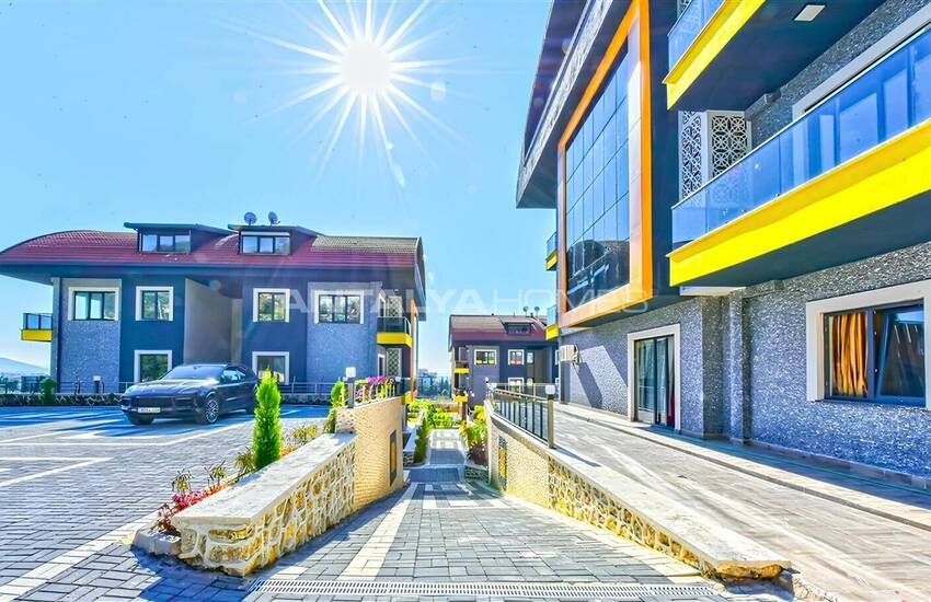 Alanya Büyükhasbahçe'de Benzersiz Tasarımlara Sahip Daireler 8