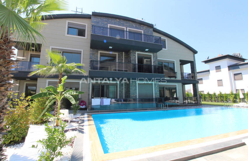 Appartements Bien Situés En Projet Avec Piscine À Belek 4