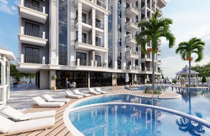 Luxury Nature View Apartments in a Complex in Avsallar Alanya 3