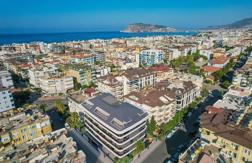 Moderna Fastigheter I Ett Centralt Beläget Projekt I Alanya