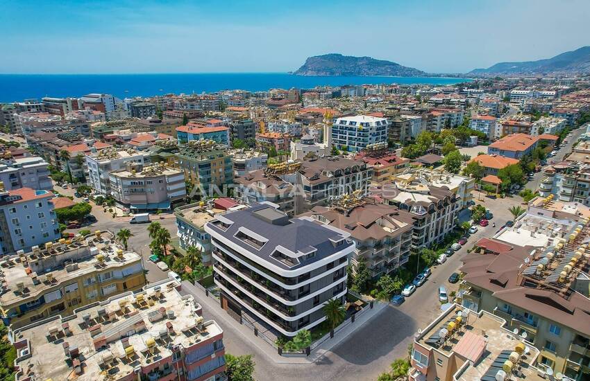 Immobiliers Modernes Dans Un Projet Situé Au Centre Alanya 8