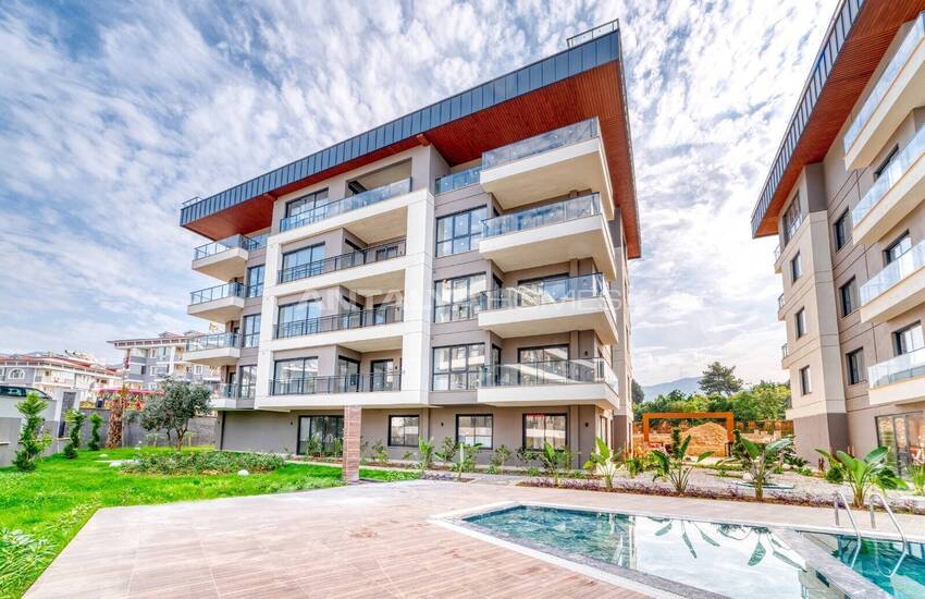 Neue Wohnungen In Einer Wohnanlage Mit Schwimmbad In Alanya 2