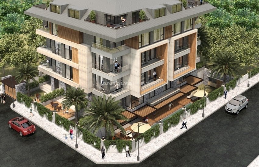 شقق حديثة البناء بموقع مركزي في أوبا ألانيا 2