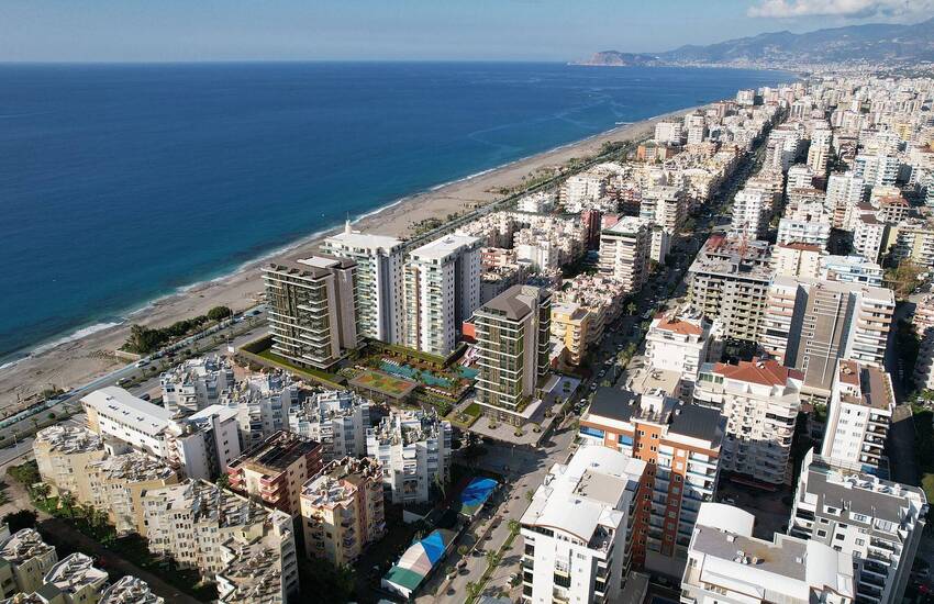 Apartments with Rich Social Facilities in Mahmutlar Alanya