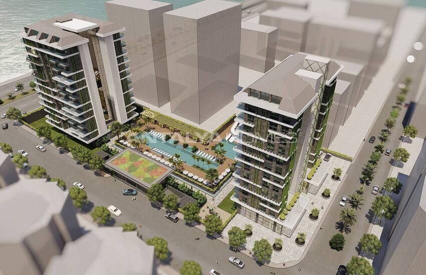 Apartments with Rich Social Facilities in Mahmutlar Alanya 2