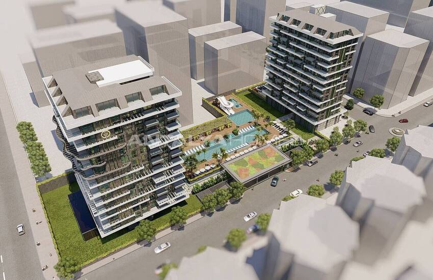 Appartementen Met Rijke Sociale Voorzieningen In Alanya 16