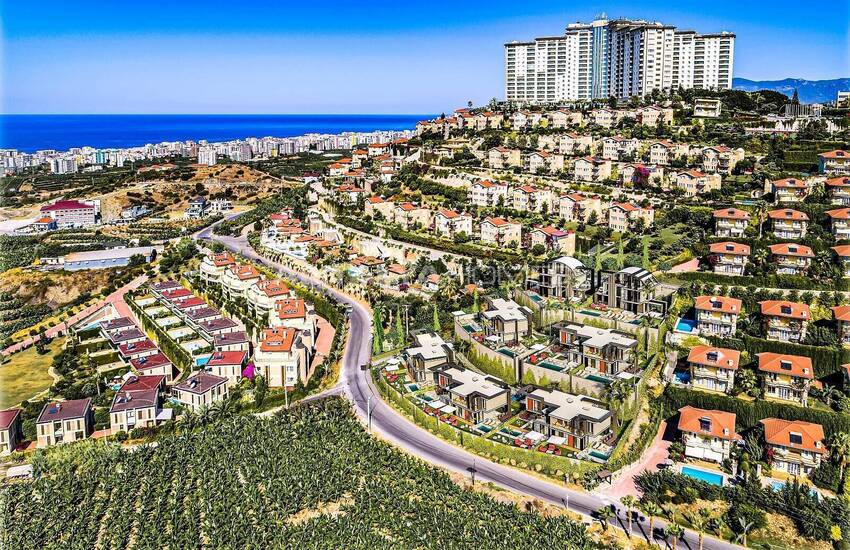 Moderna Villor Med Privata Pooler Och Trädgårdar I Alanya 4