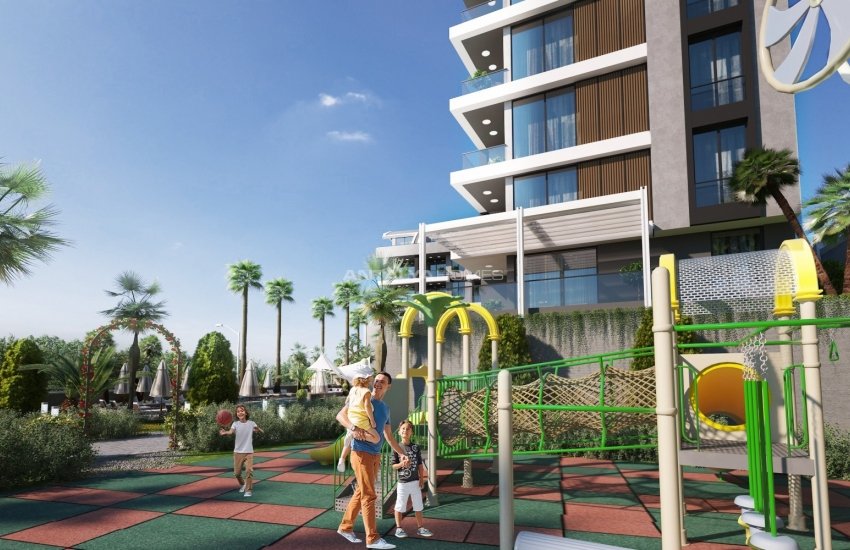 Modern Flats with Sea and Nature Views in Kargicak Alanya 10
