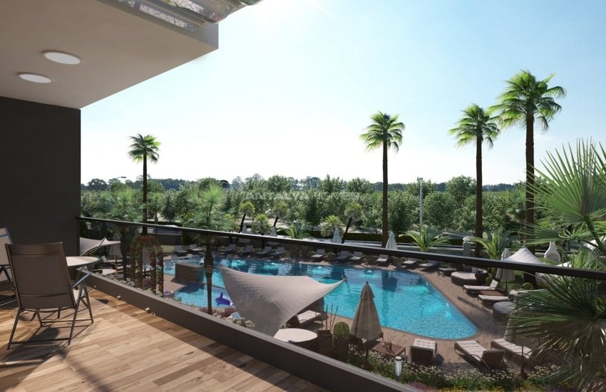 Modern Flats with Sea and Nature Views in Kargicak Alanya 2